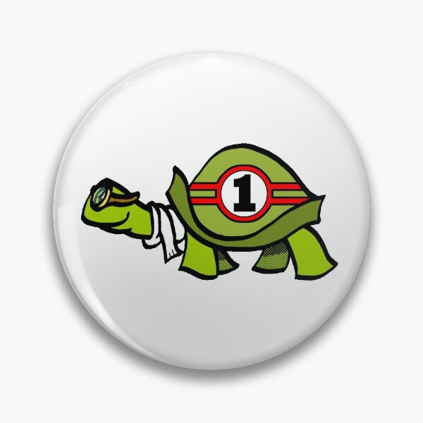 Item preview, Speedy The Racing Tortoise designed and sold by TJDraws.