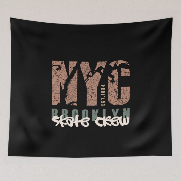 Item preview, NYC Brooklyn Skate Crew  |  Skater Series designed and sold by ShiftyG.