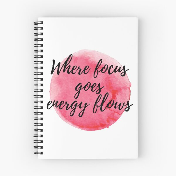 Item preview, Where focus goes energy flows designed and sold by Flor Cami.