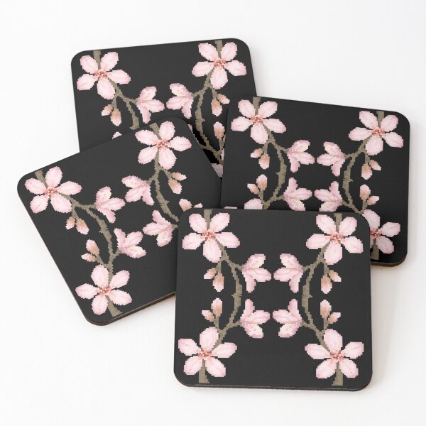 Item preview, Pixelated Cherry Blossom designed and sold by HopeDetour.