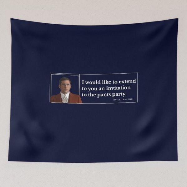 Item preview, Invitation to the Pants Party - Brick Tamland designed and sold by Primotees.