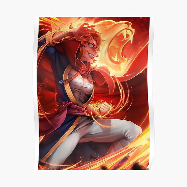 Mereoleona Vermillion - Fire Magic Poster