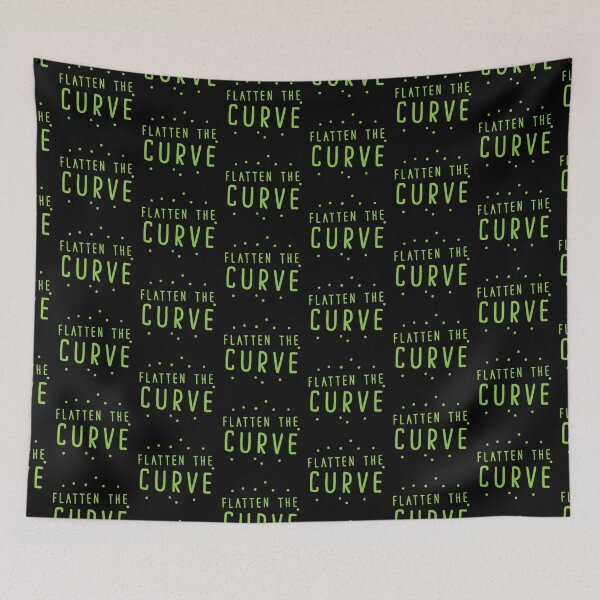 Item preview, Flatten the curve designed and sold by jazzydevil.