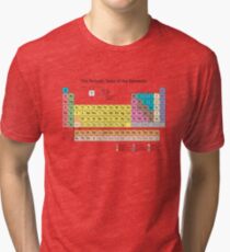 Periodic Table of the Elements Tri-blend T-Shirt