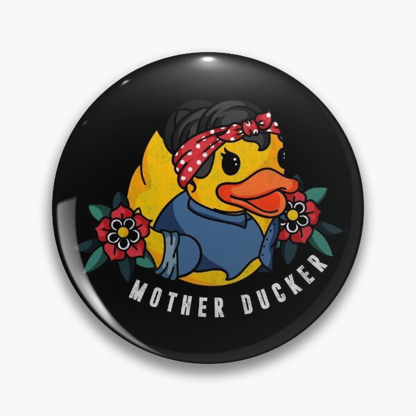 Item preview, rubber duck mother ducker designed and sold by cat poe.