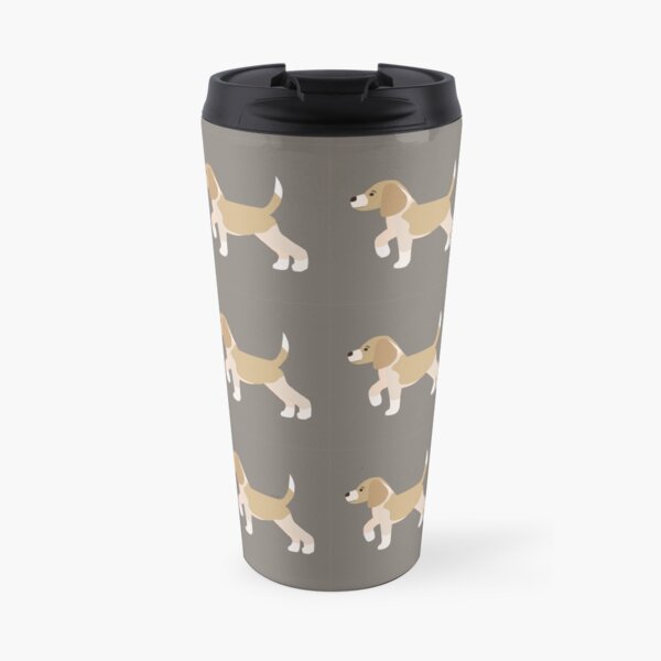 Lemon Beagle Travel Mug
