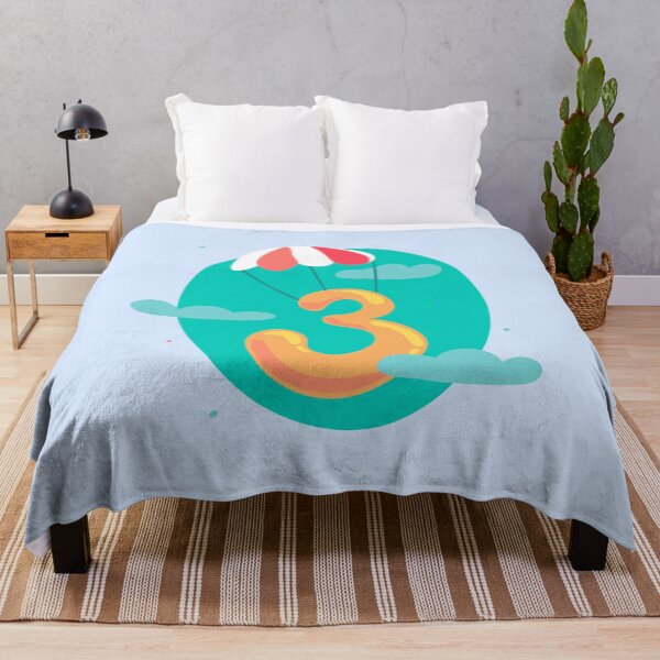Item preview, Colourful Number 3 (Three) designed and sold by StudioMonokrom.