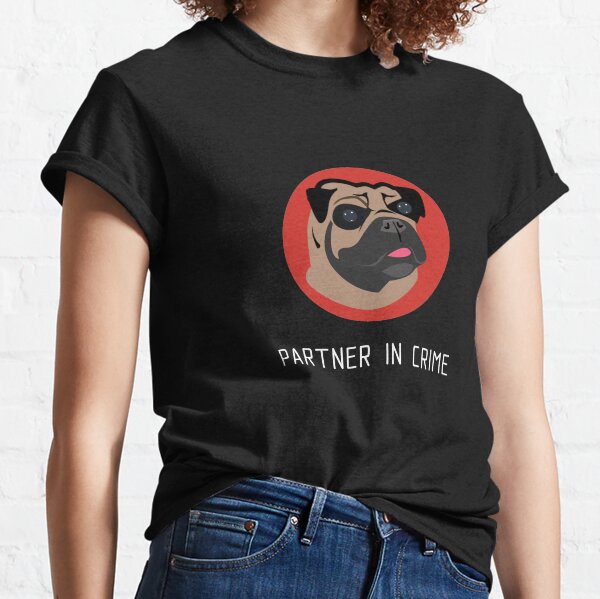 Pug Partner in crime Classic T-Shirt
