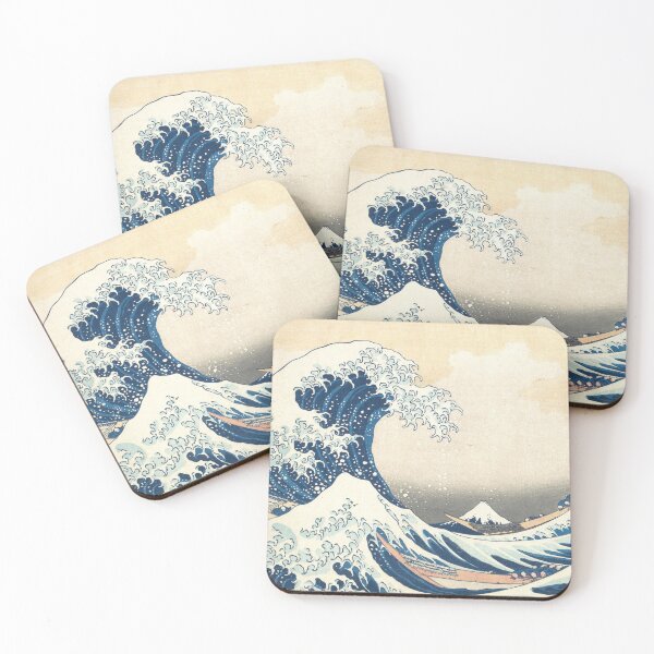 Item preview, Katshushika Hokusai The Great Wave off Kanagawa designed and sold by MindChirp.