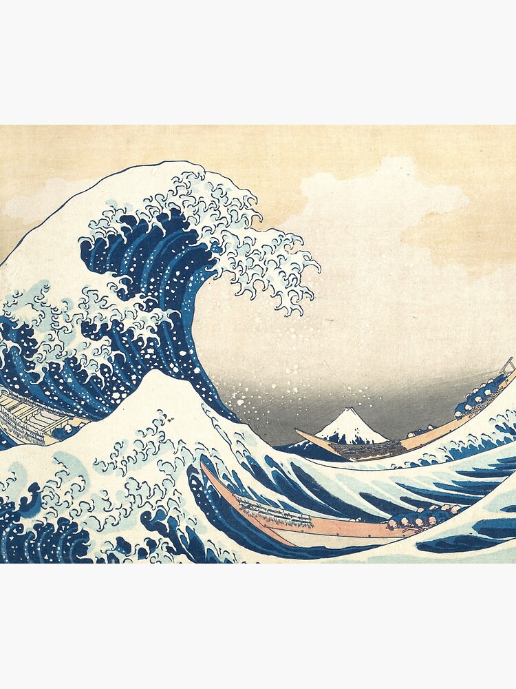 Tapestry great wave sale