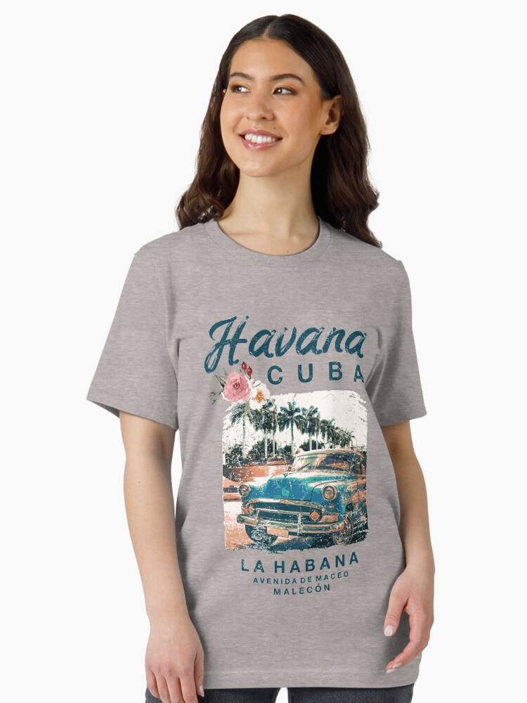 Havana Cuba City T-Shirt - Cuban Vintage Classic Graphic Tee Havana Cuba City T-Shirt - Cuban Vintage Classic Graphic Tee