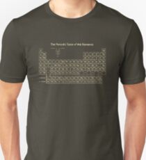 The Periodic Table of the Elements - Hand Drawn Unisex T-Shirt