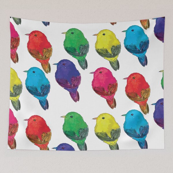 Item preview, Colourful Birds designed and sold by Mali Moazart.