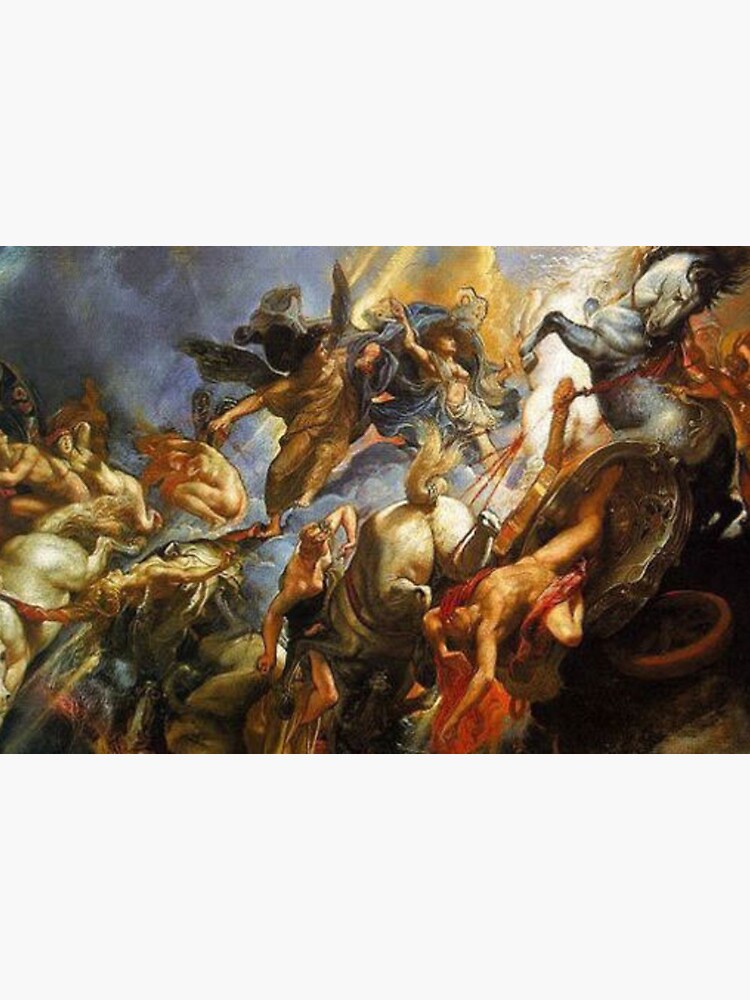 Peter Paul Rubens 1604 - Art Print Painting Poster The Fall of Phaeton