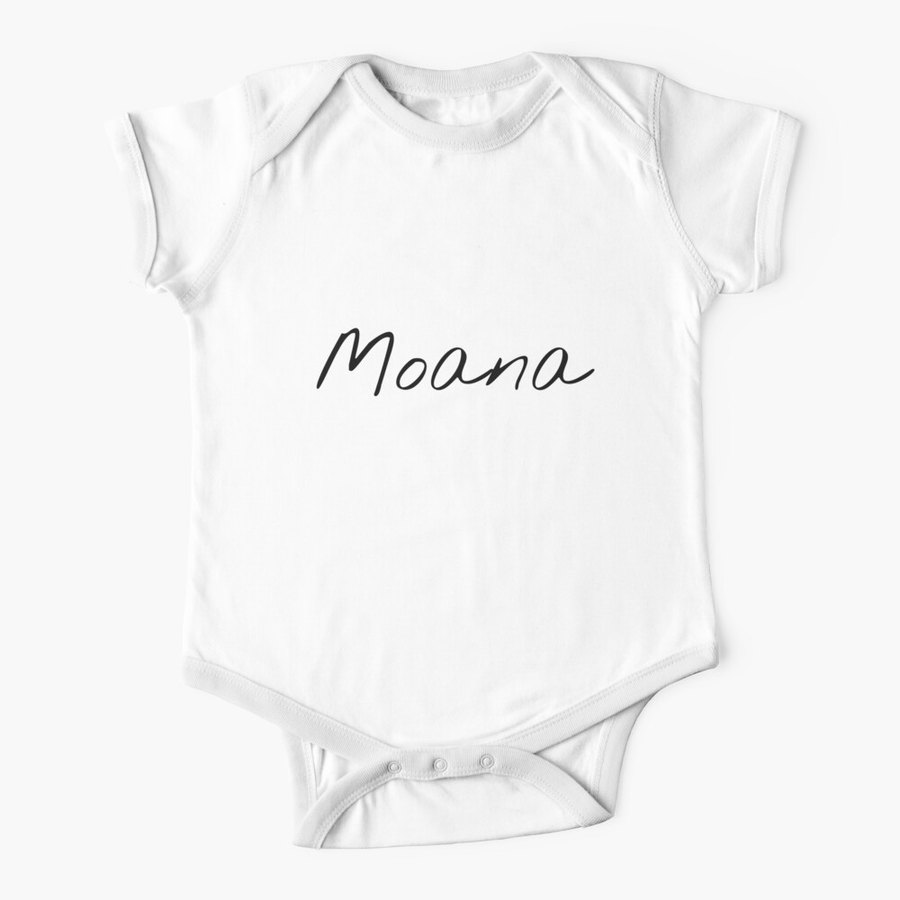 Moana Baby One Piece By Anthroponymy Redbubble