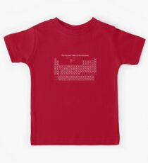 The Periodic Table of the Elements Kids Tee