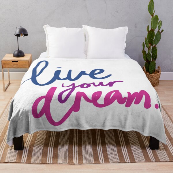 Item preview, Live your dream motivation Typography designed and sold by javes93.