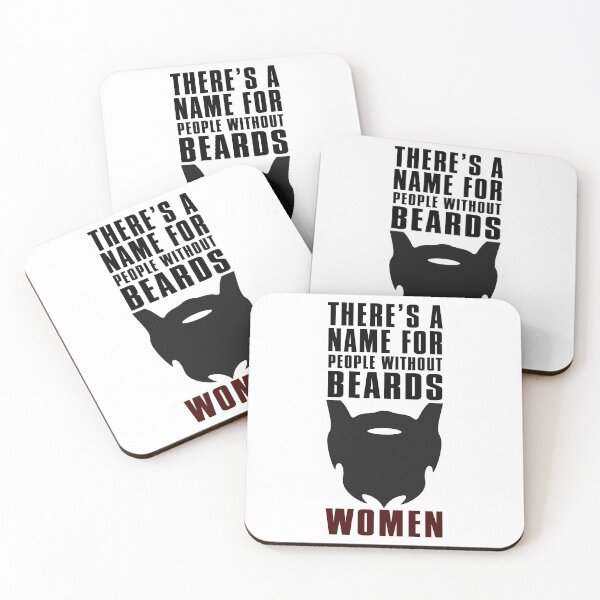 Item preview, People Without Beards designed and sold by Visualsplendors.