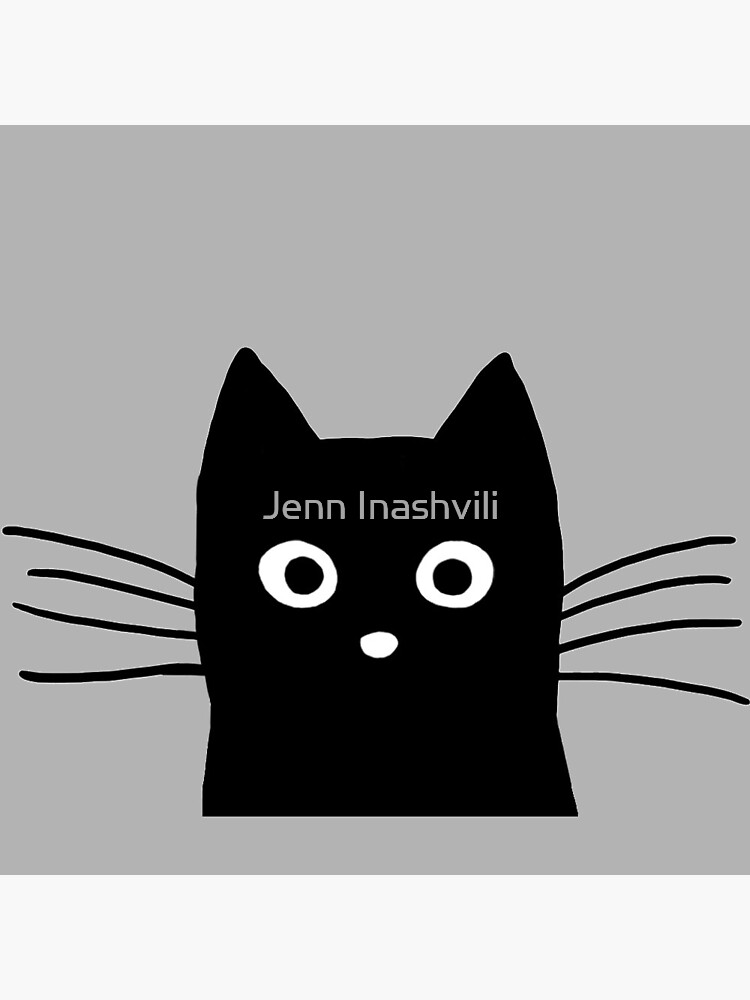 Black Cat Face by ShortCoffee
