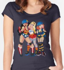 Derby Heroes Women's Fitted Scoop T-Shirt