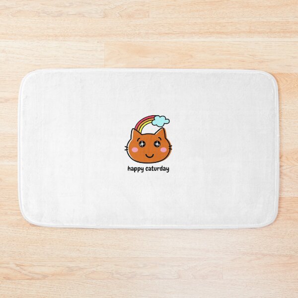 Item preview, Happy Caturday designed and sold by iamwowie.