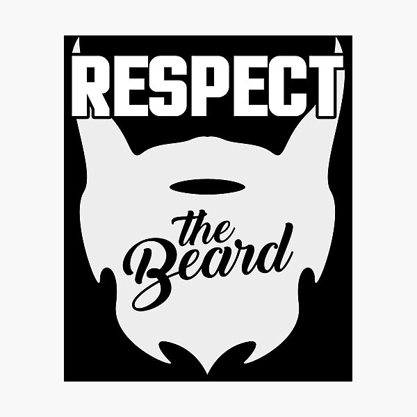 Item preview, Respect The Beard designed and sold by Visualsplendors.