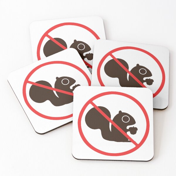 Item preview, No Squirrels designed and sold by Jenn Inashvili.