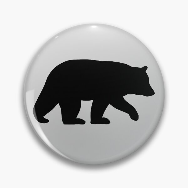 Item preview, Black Bear Silhouette(s) designed and sold by Jenn Inashvili.
