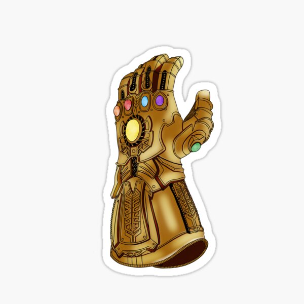 The Infinity Gauntlet Sticker