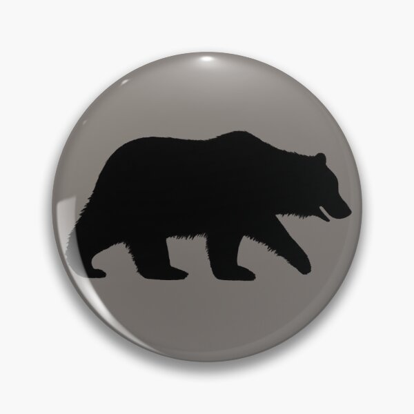 Item preview, Grizzly Bear Silhouette(s) designed and sold by Jenn Inashvili.