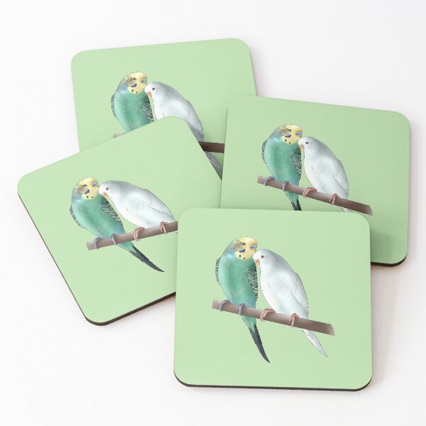 Item preview, Budgies designed and sold by Blacklightco.