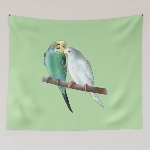 Item preview, Budgies designed and sold by Blacklightco.