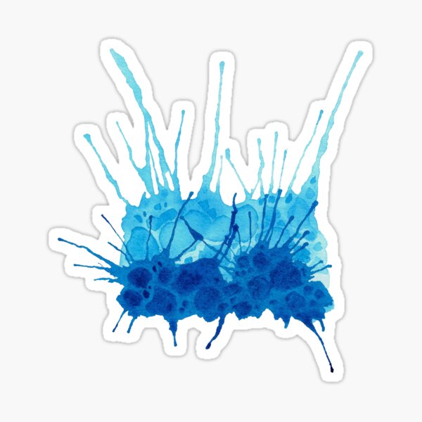 Water abstract Sticker