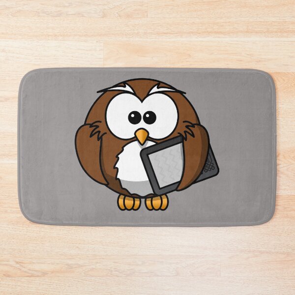 Item preview, Owl with computer designed and sold by dplachkinova.