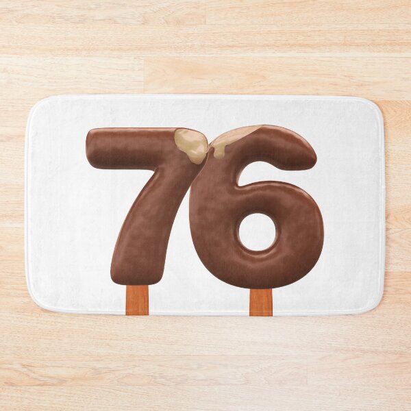 Item preview, 76 Ice Cream Seventy Six Number 3d Chocolate designed and sold by HelloFromAja.