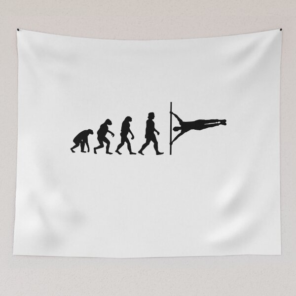 Item preview, Human Flag Evolution Calisthenics strength training gym designed and sold by LeMuesch.