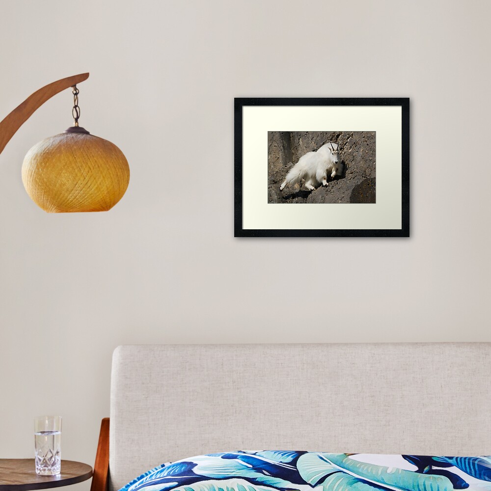 My Vertical World Framed Art Print
