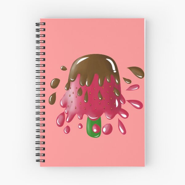 Item preview, Chocolate Strawberry Print designed and sold by CozyArtCo.