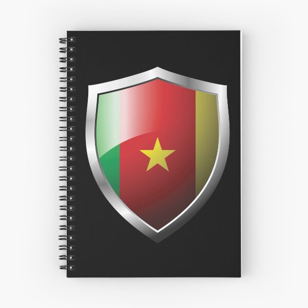 Item preview, Strong Cameroon Flag Shield Country designed and sold by HelloFromAja.