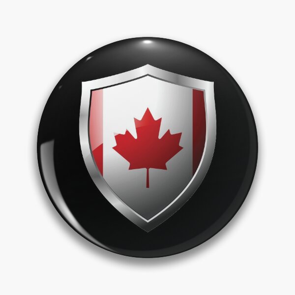 Item preview, Strong Canada Flag Shield Country designed and sold by HelloFromAja.