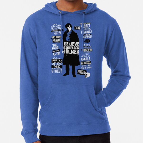 Detective Quotes Lightweight Hoodie