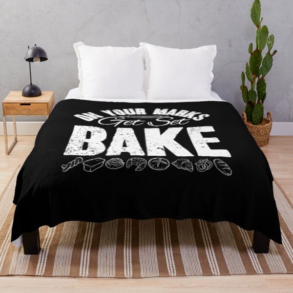 Item preview, On Your Marks Get Set Bake Funny Baker designed and sold by Captain Mood.