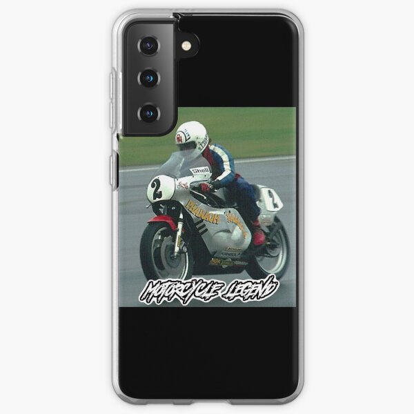 Rocket Ron Haslam, Motorcycle Legend Samsung Galaxy Soft Case