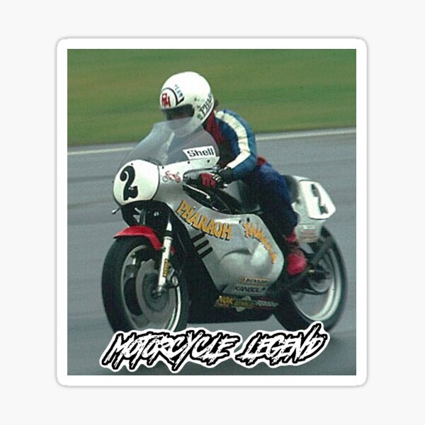 Rocket Ron Haslam, Motorcycle Legend Sticker