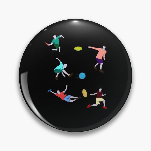 Item preview, Frisbee Discs Disc Player Motif designed and sold by arishok.