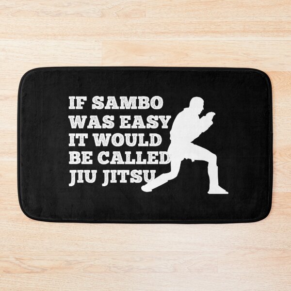 Item preview, If Sambo Was Easy it Would Be Called Jui Jitsu designed and sold by TheTeeSupplyCo.