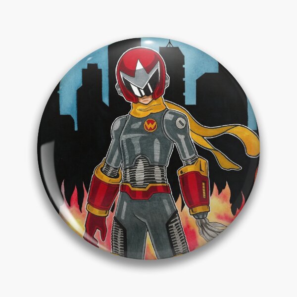 Item preview, Prototype Man Robot in a Burning City Protoman designed and sold by PyromaniacJoe.