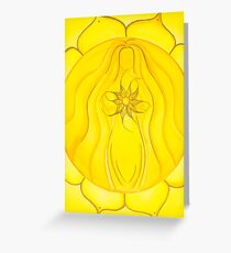 3rd Chakra - Solar Plexus Chakra Greeting Card