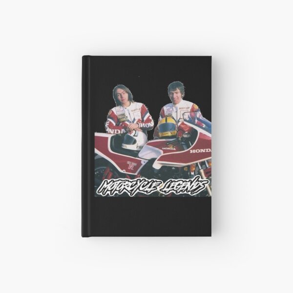 Ron and Joey, Motorcycle Legends Hardcover Journal