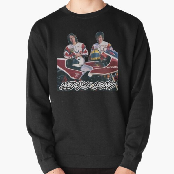 Ron and Joey, Motorcycle Legends Pullover Sweatshirt